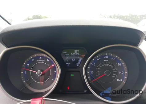 2013 Hyundai Elantra Gls from USA, damaged, VIN KMHDH4AE3DU664296